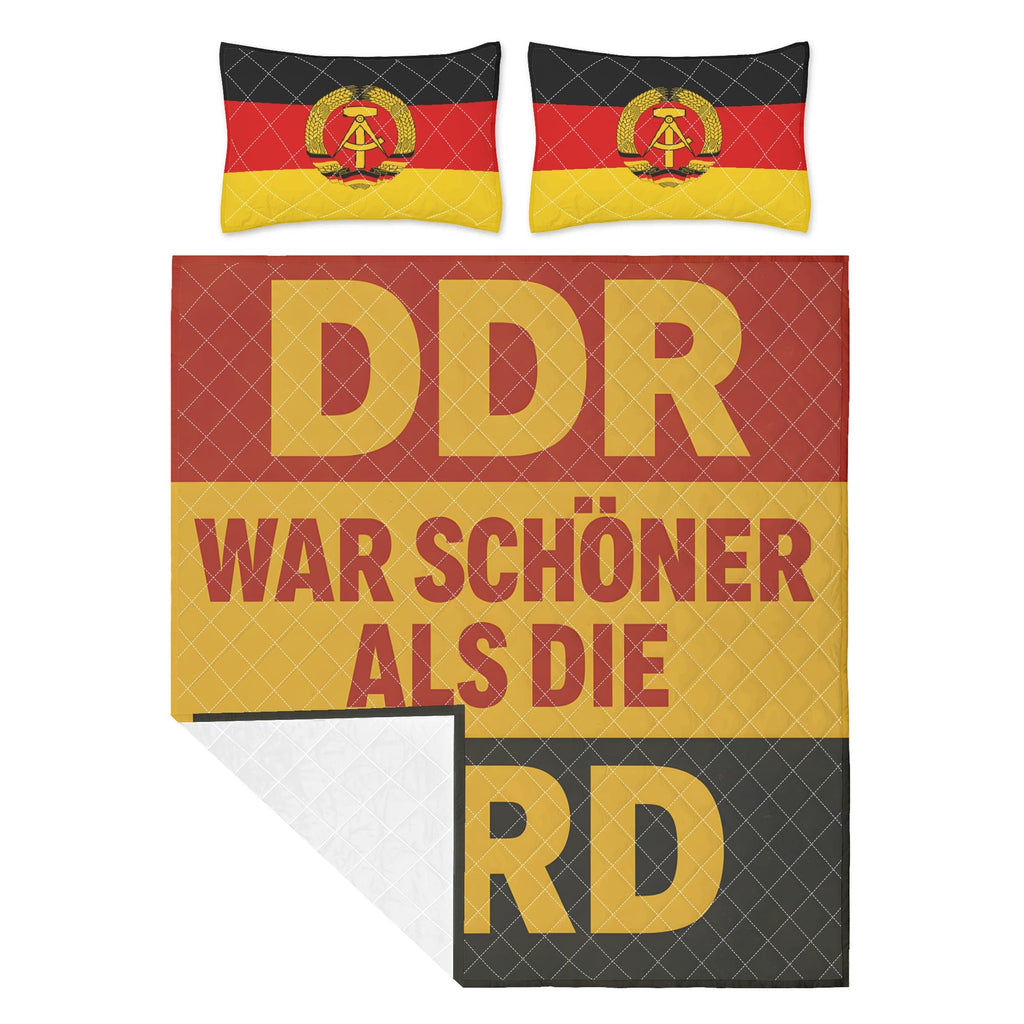 DDR schöner als BRD Bettwäsche