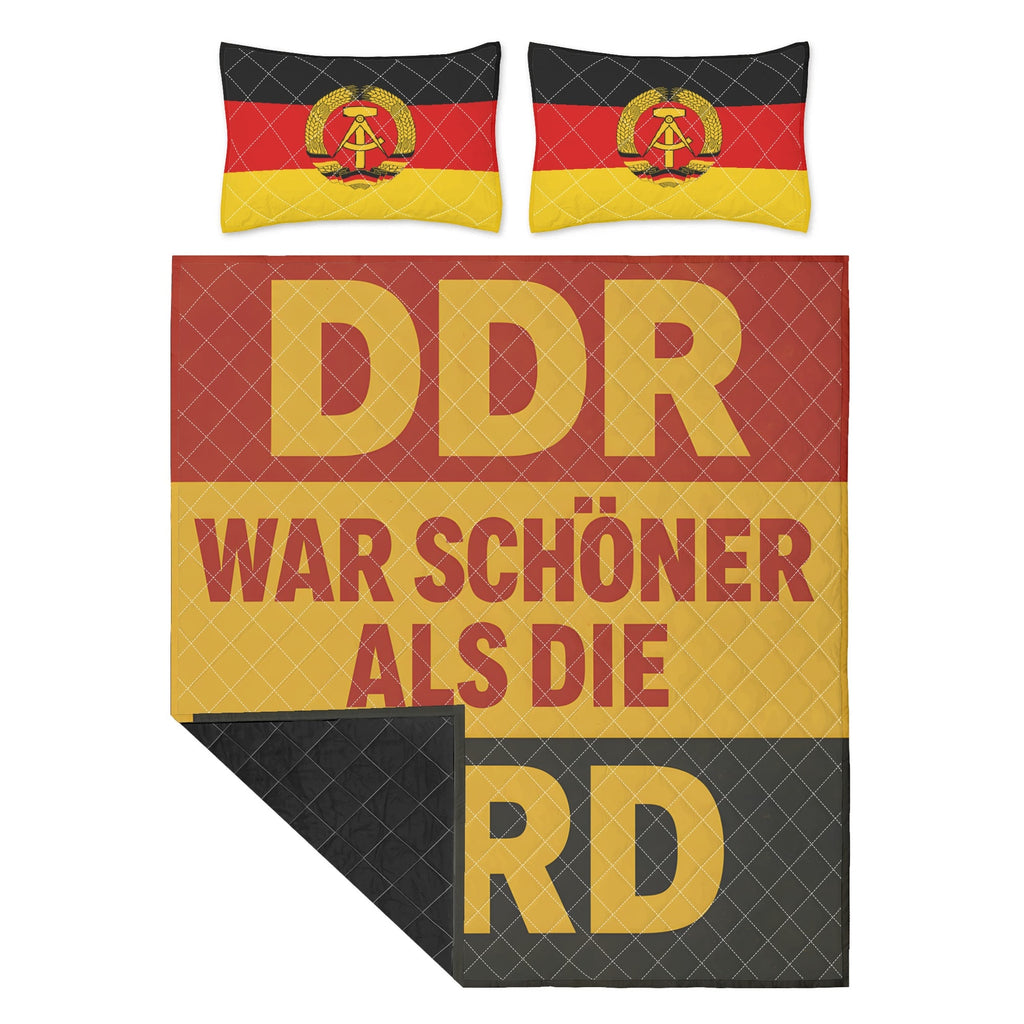 DDR schöner als BRD Bettwäsche