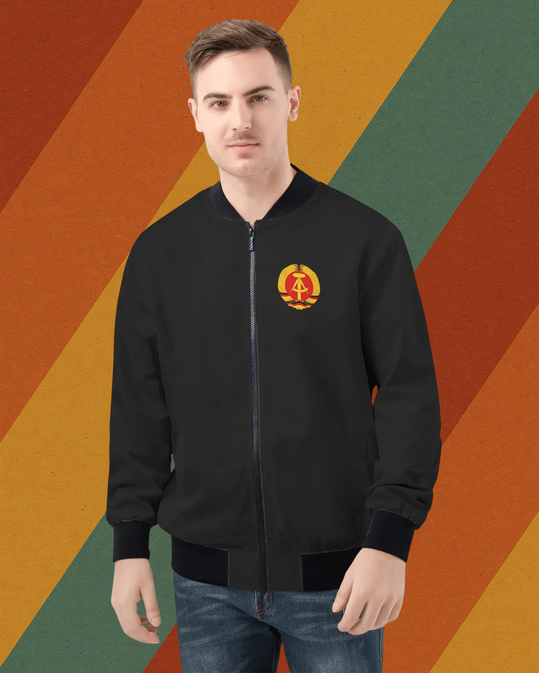 DDR Wappen Jacke