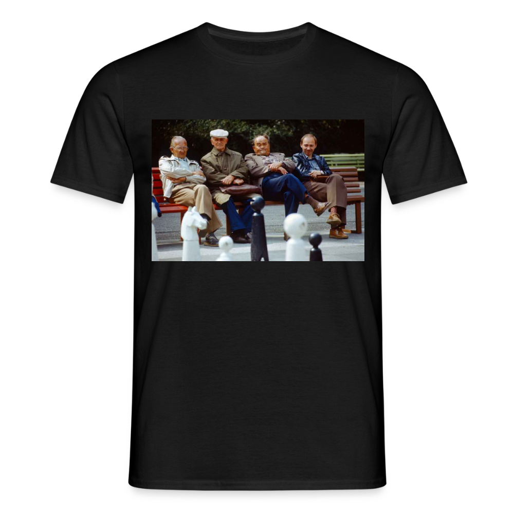 Männer T-Shirt - Schwarz