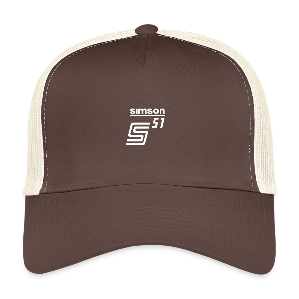 Trucker Cap - Braun/Beige
