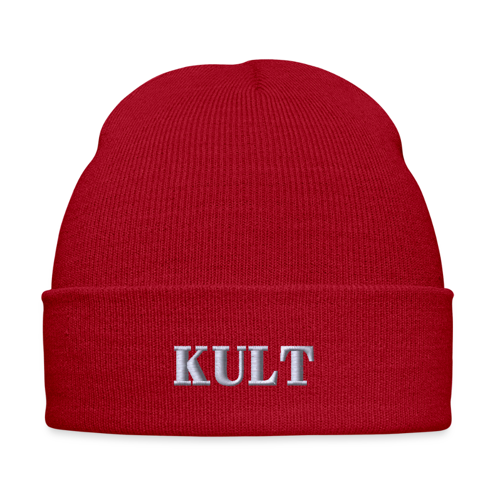 Wintermütze - klassisch Rot