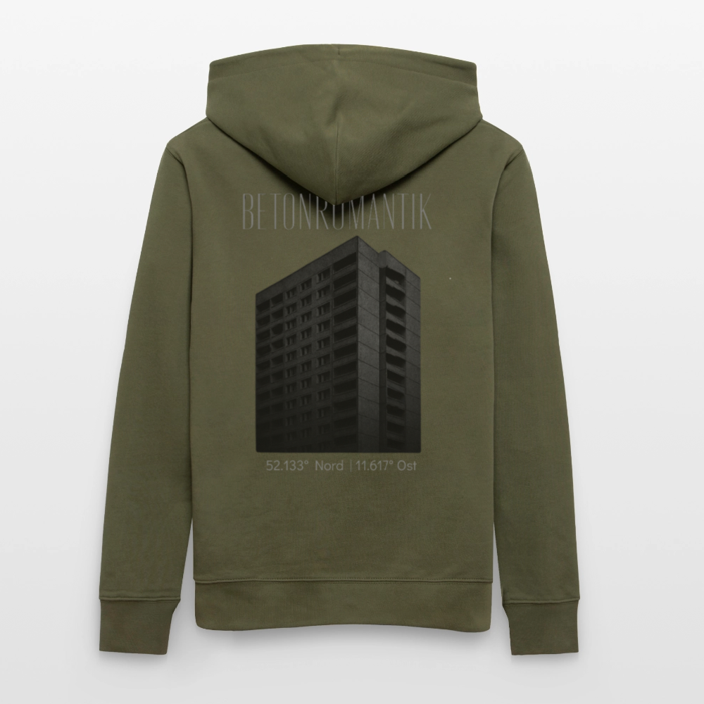 Stanley/Stella CRUISER Unisex Organic Hoodie - khaki green