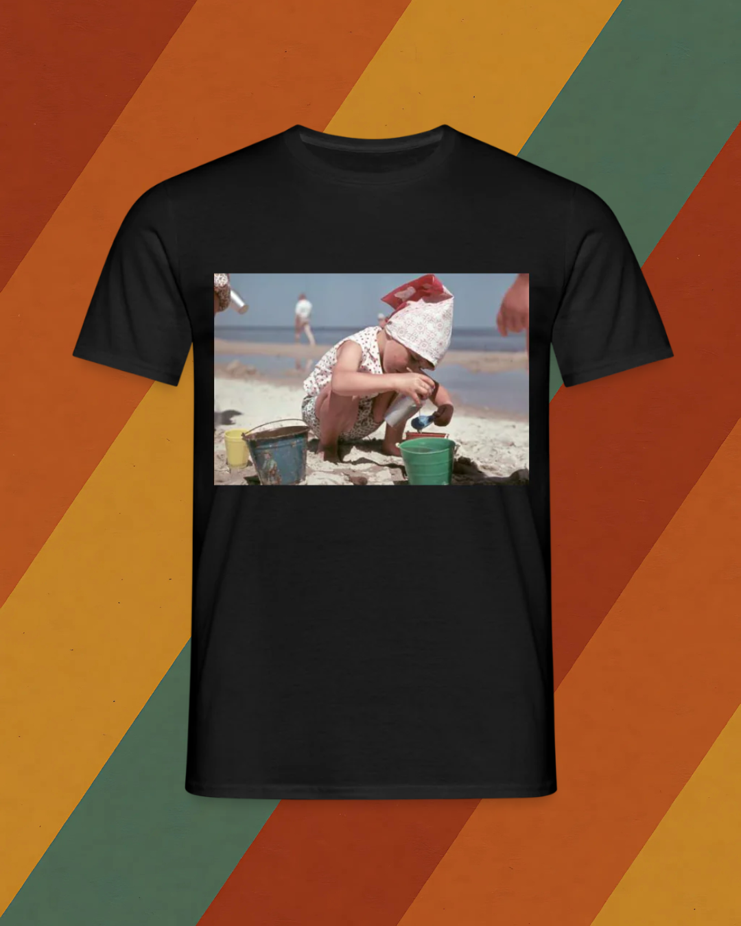DDR T-Shirt – Sandkastenkind an der Ostsee