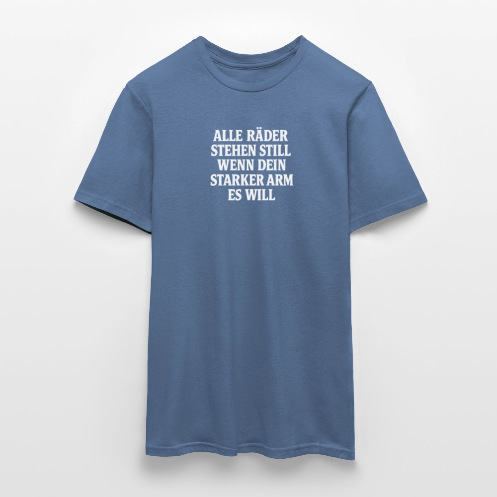 Männer T-Shirt - Taubenblau 
