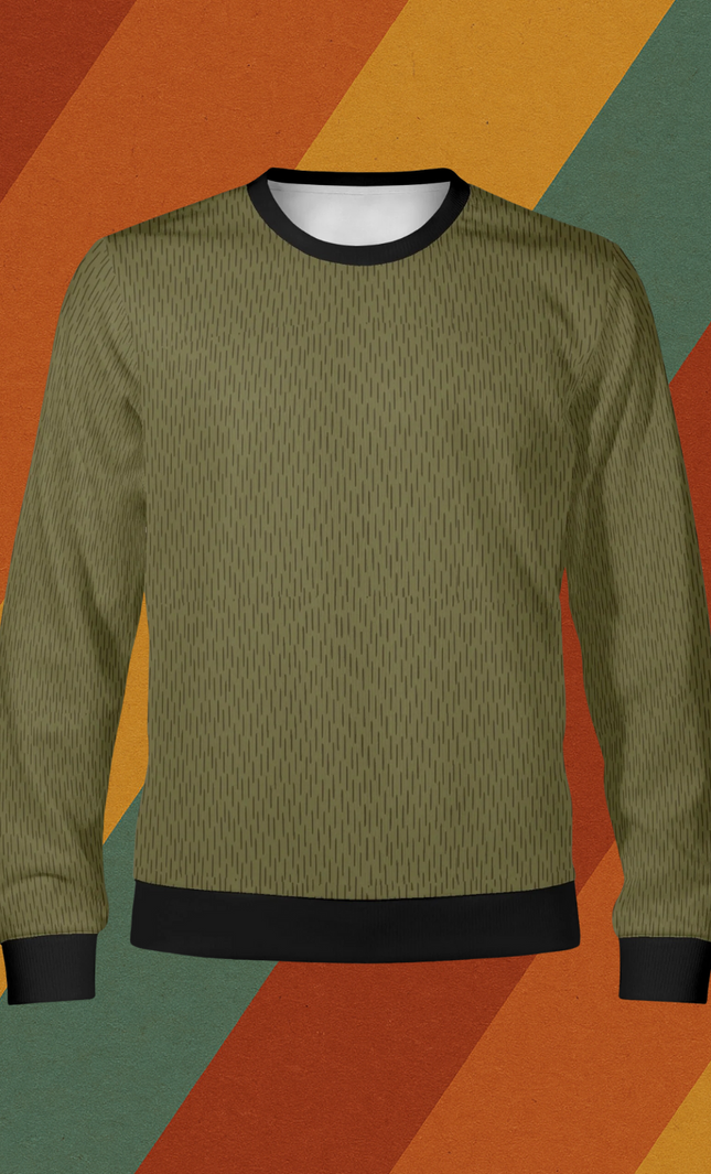 Strichtarn Pullover Armee