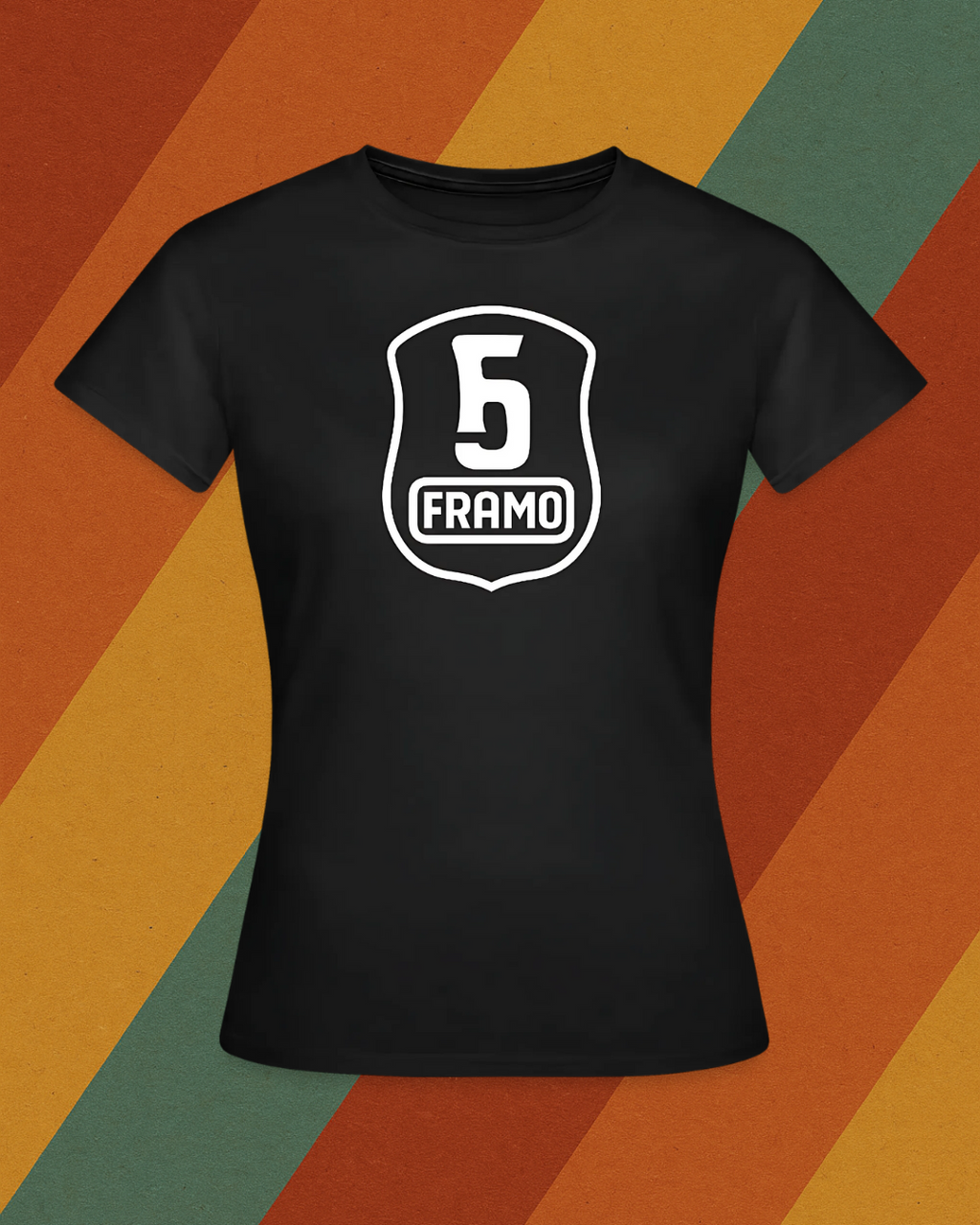 FRAMO Damen T-Shirt – Die Legende aus Zschopau
