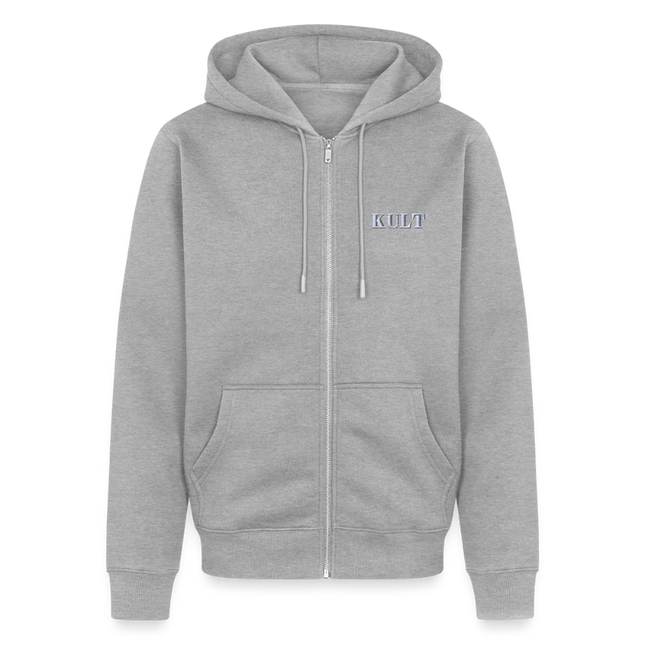 DDR KULT Kapuzenjacke - Grau meliert