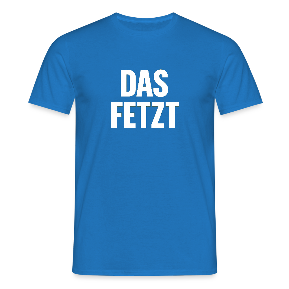 Männer T-Shirt - Royalblau
