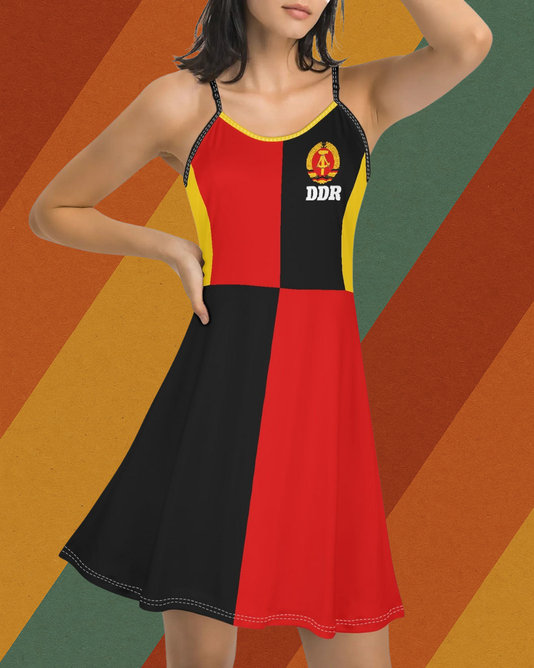 DDR Nacht- und Sommerkleid mit Wappen
