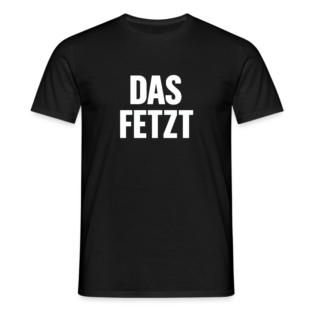 Männer T-Shirt - Schwarz