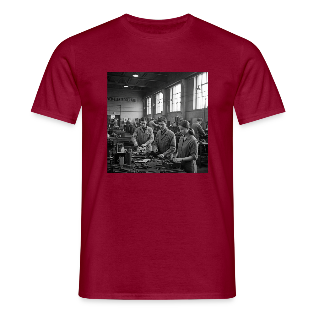 Männer T-Shirt - Ziegelrot