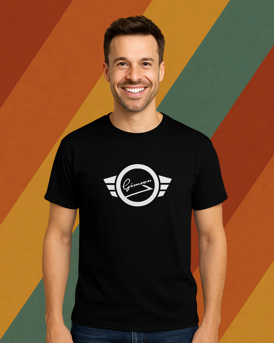 Simson S51 Herren T-Shirt mit DDR Kultmoped Logo