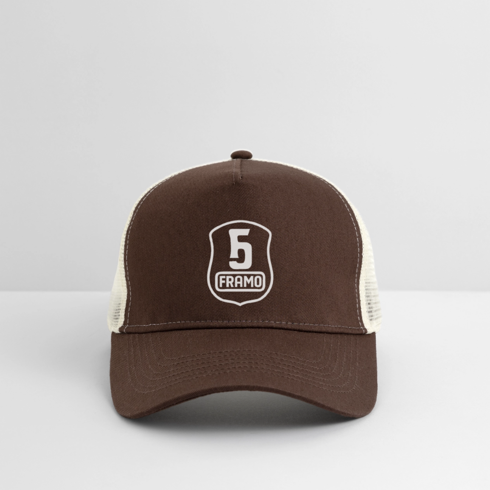 Trucker Cap - Braun/Beige