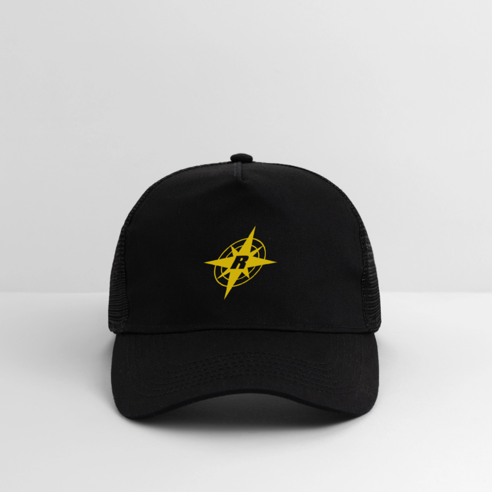 Trucker Cap - Schwarz/Schwarz