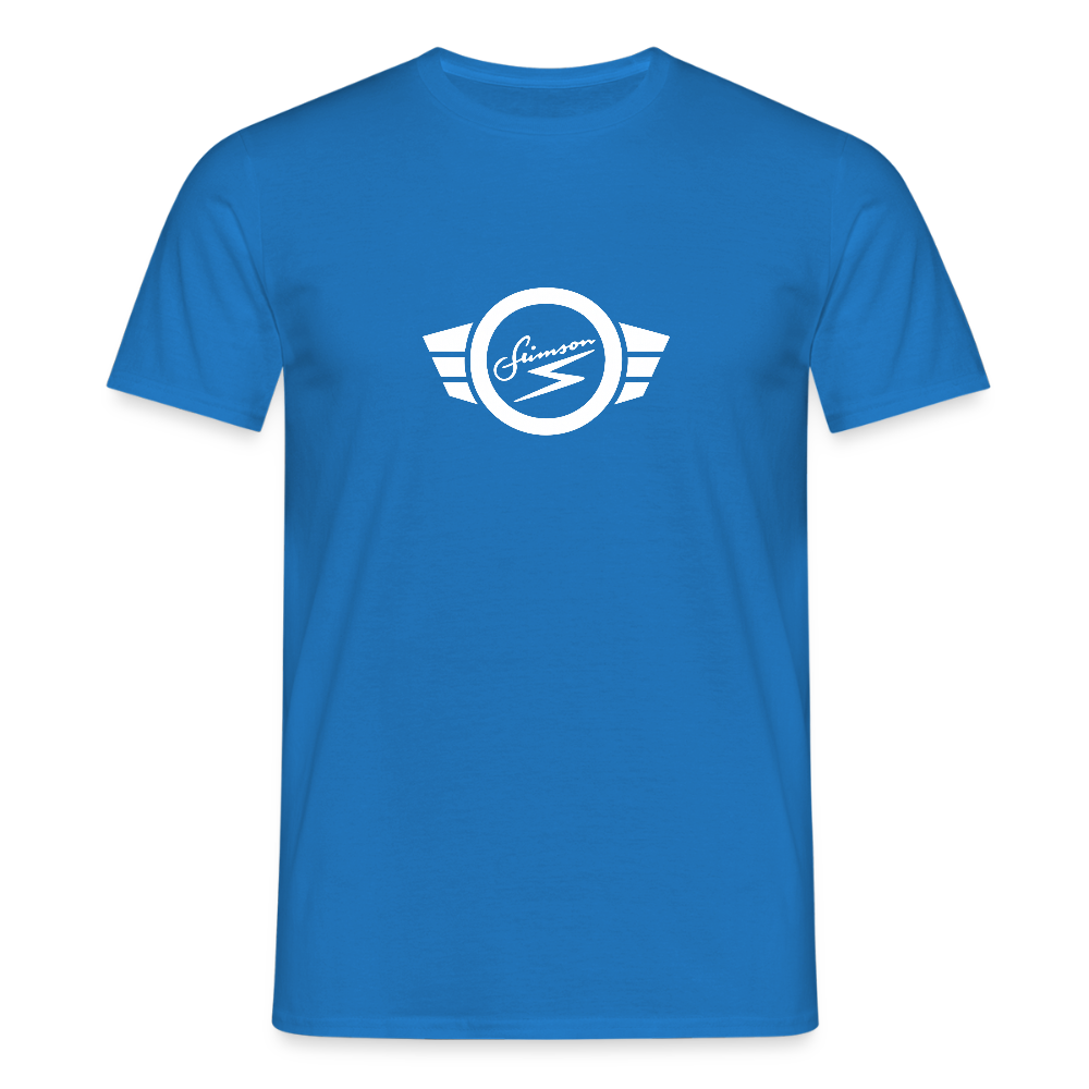 Männer T-Shirt - Royalblau