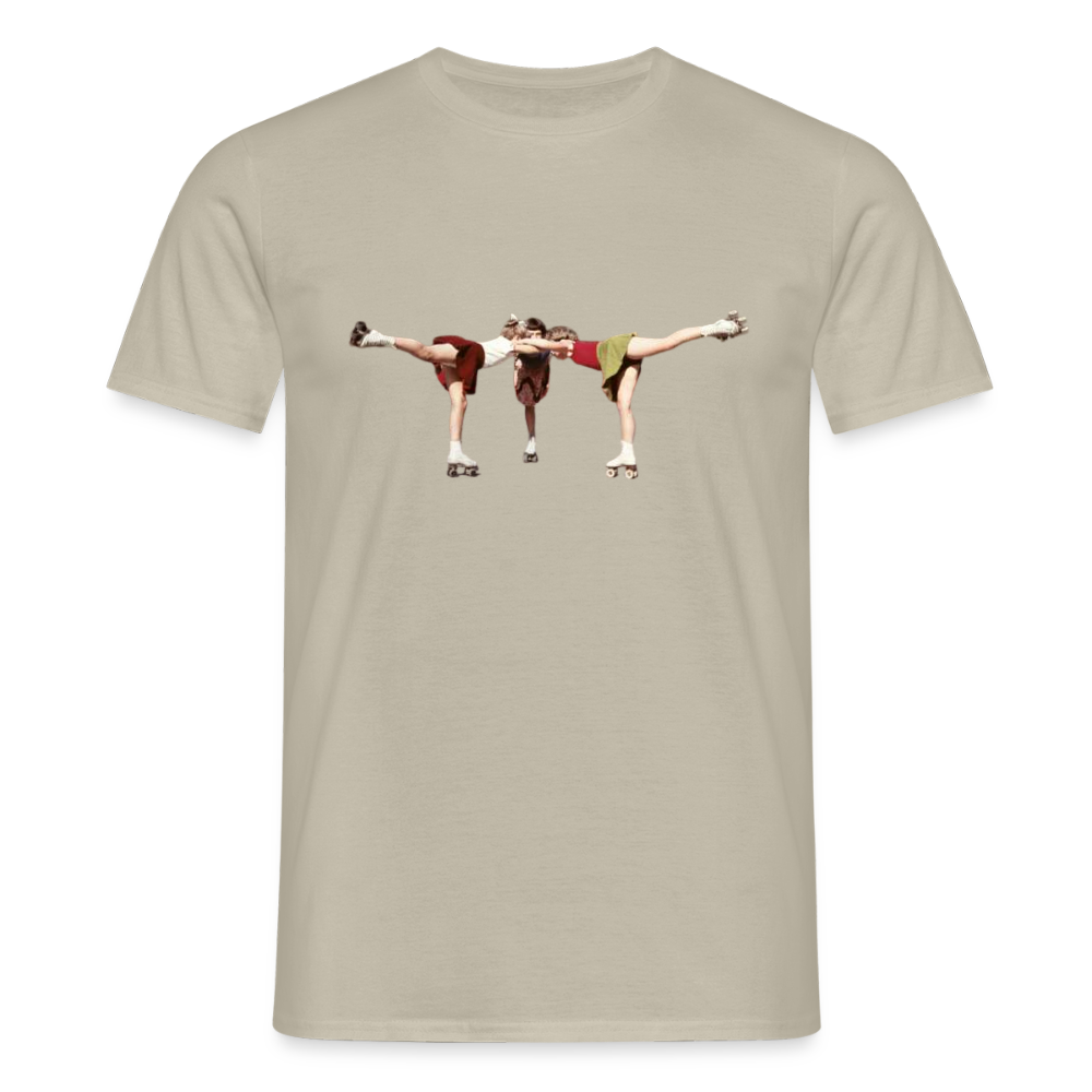 Männer T-Shirt - Sandbeige
