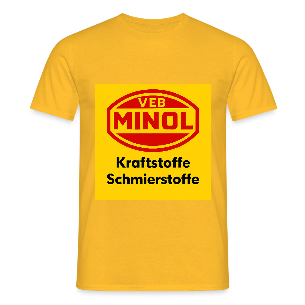 Männer T-Shirt - Gelb