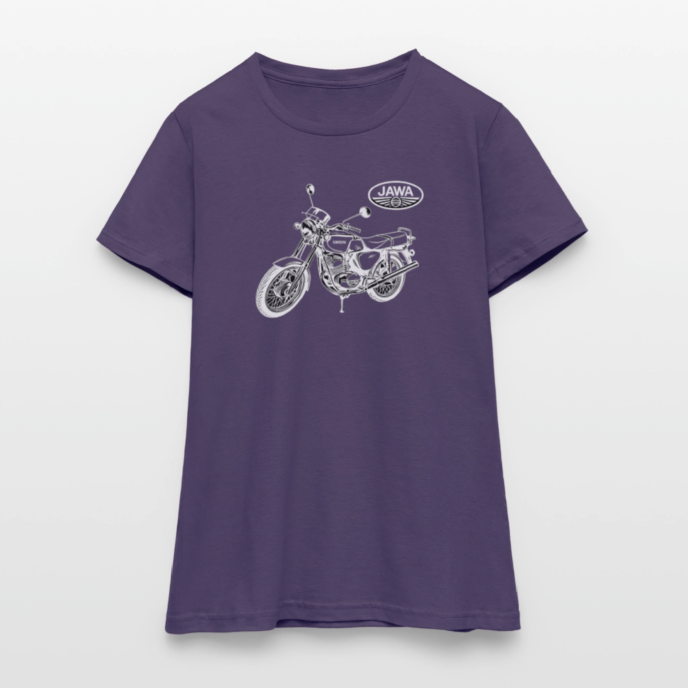 Frauen T-Shirt - Dunkellila
