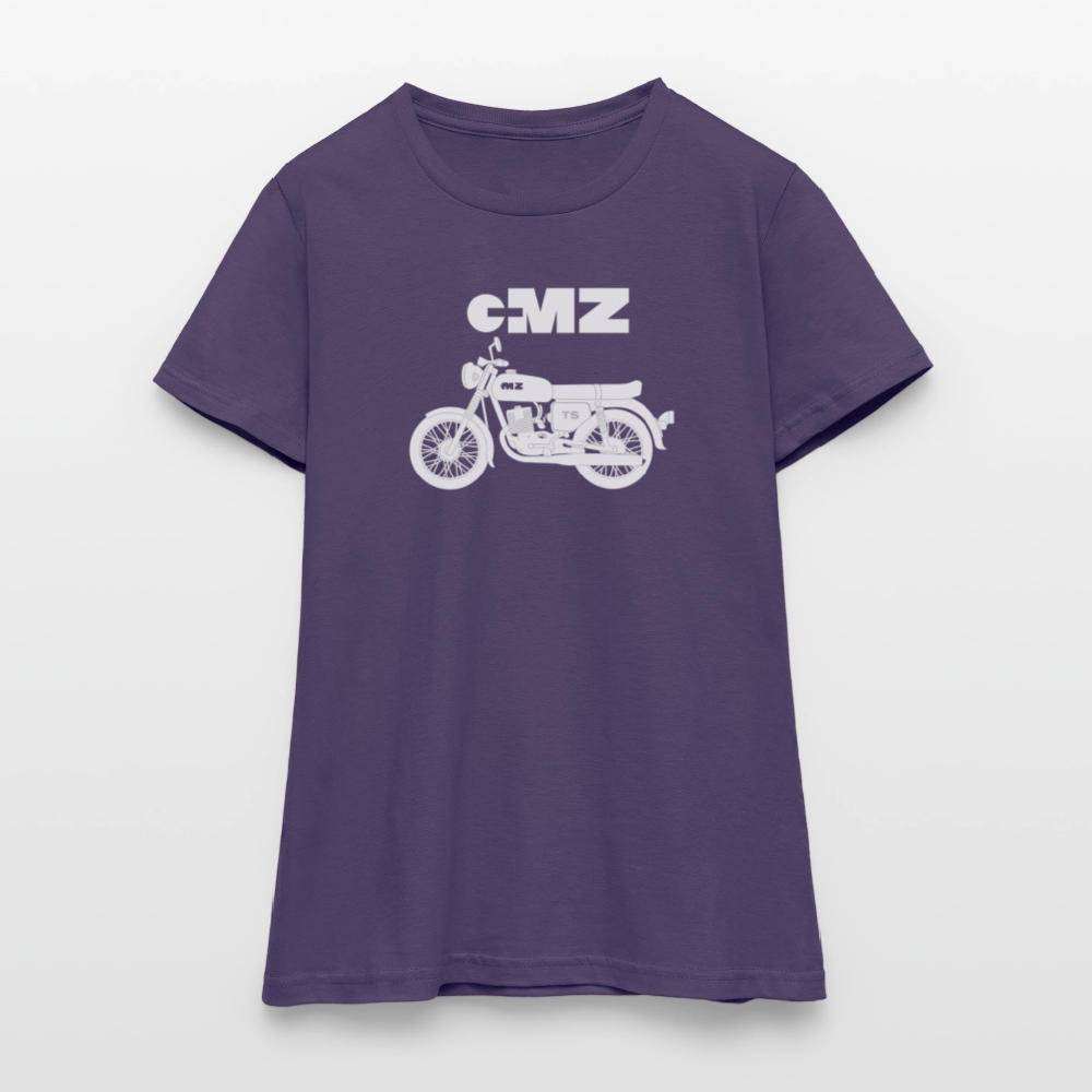 Frauen T-Shirt - Dunkellila