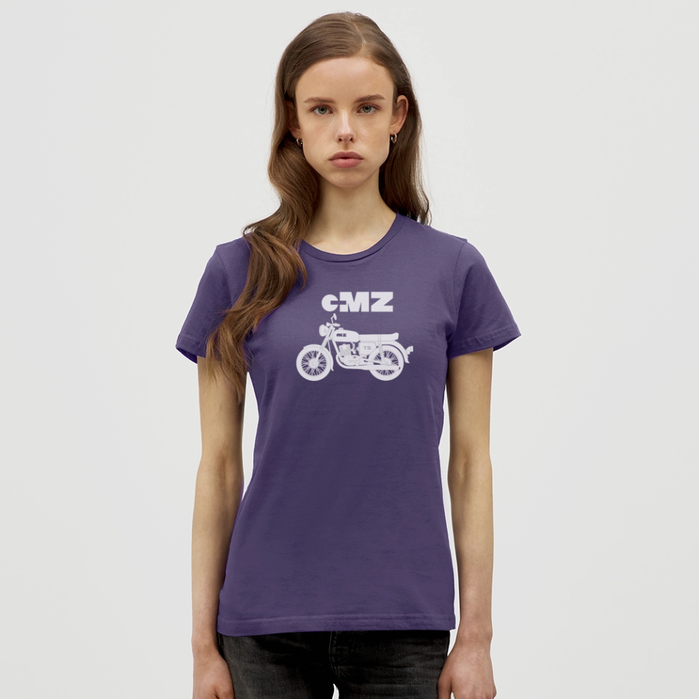 Frauen T-Shirt - Dunkellila