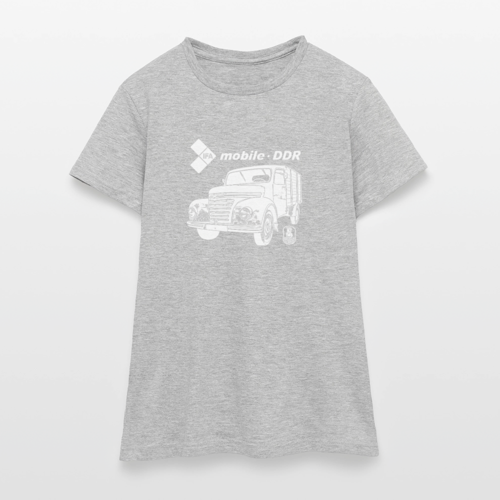 Frauen T-Shirt - Grau meliert