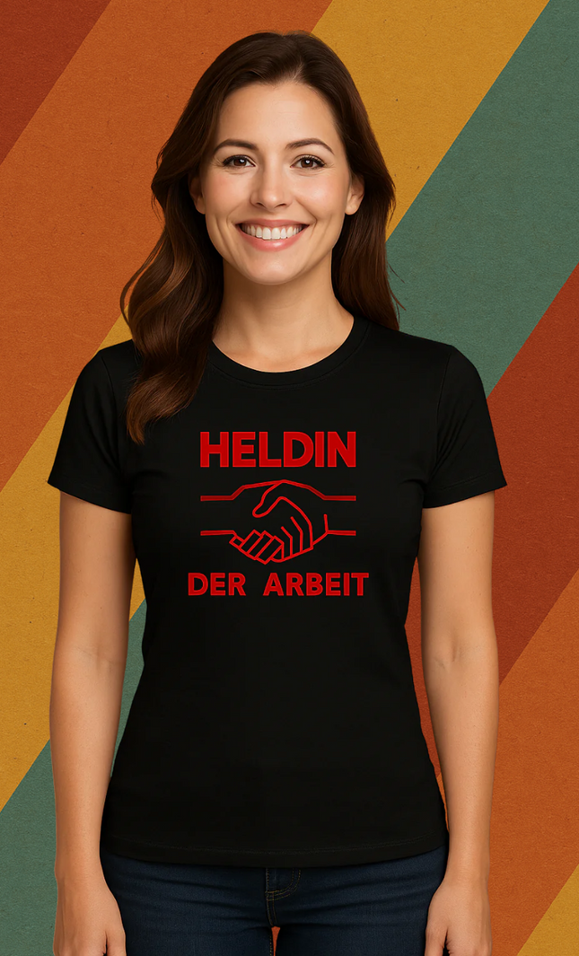 Heldin der Arbeit Damen T-Shirt