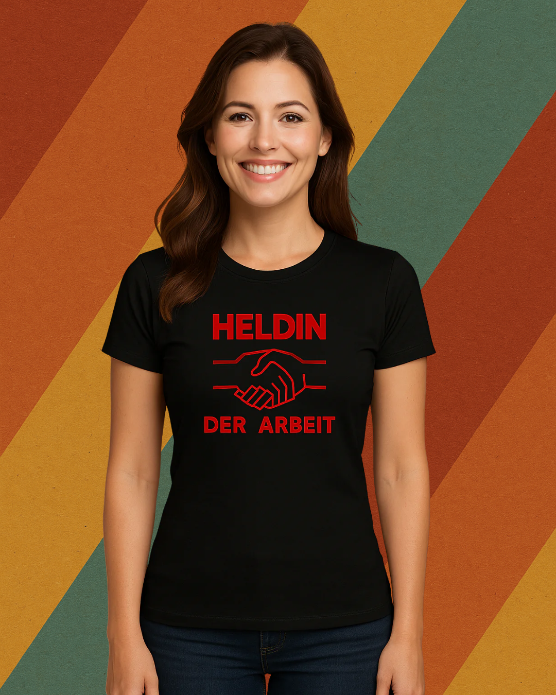 Heldin der Arbeit Damen T-Shirt