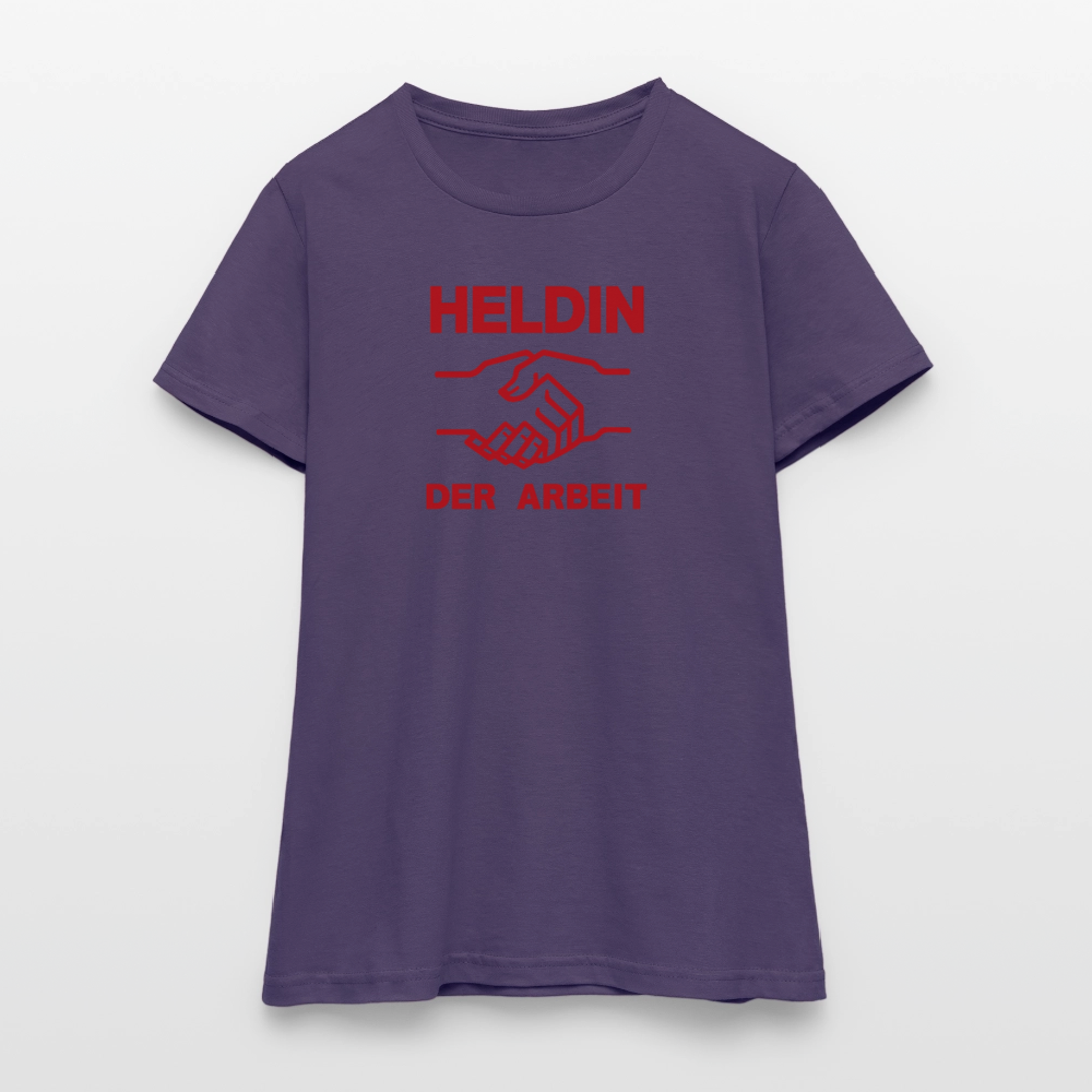 Frauen T-Shirt - Dunkellila