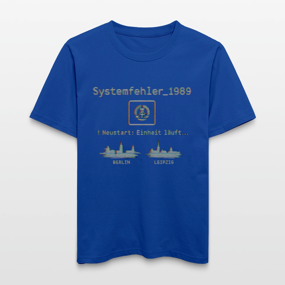 Systemfehler_1989 – Neustart läuft - majorelle blue