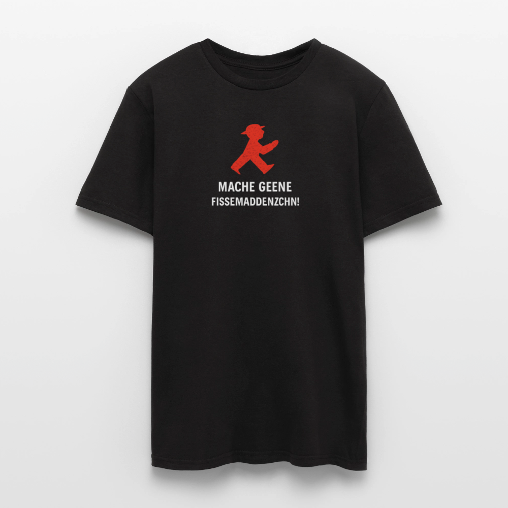 Männer T-Shirt - Schwarz