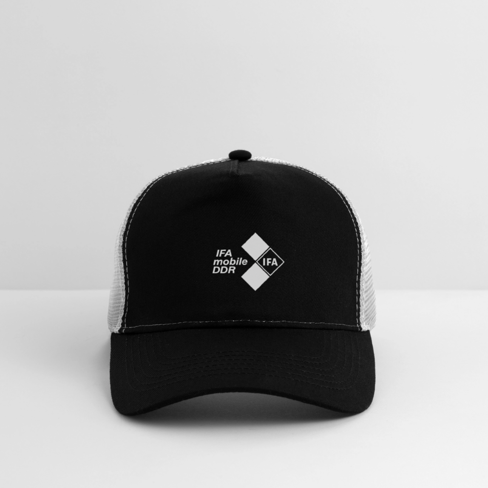 Trucker Cap - Schwarz/Steingrau