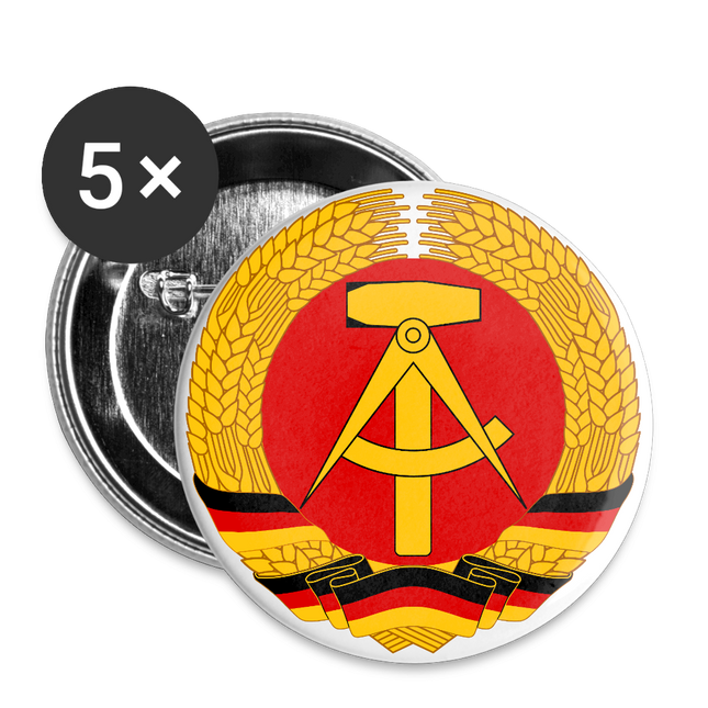 DDR ANSTECKER - Weiß