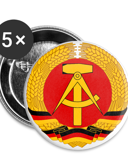 DDR ANSTECKER - Weiß