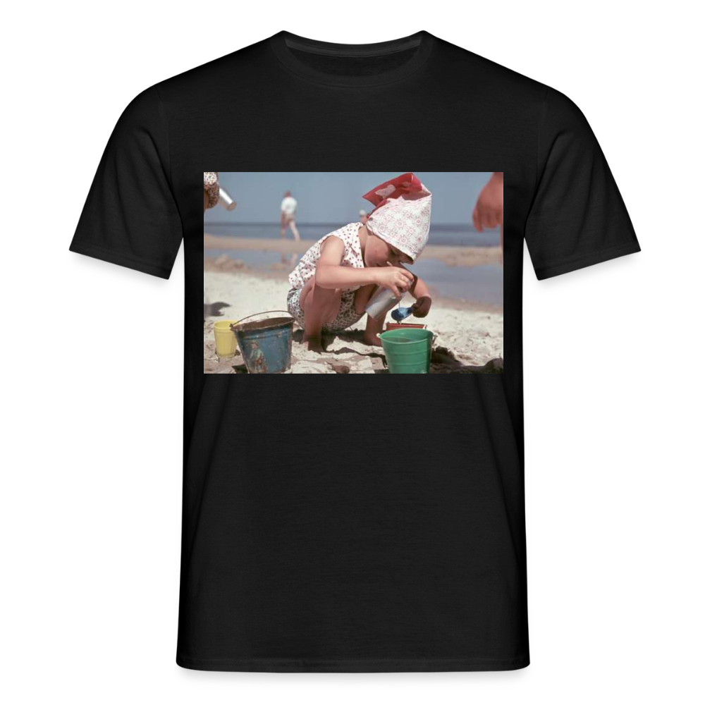 Männer T-Shirt - Schwarz