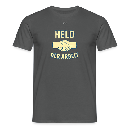 Held der Arbeit – DDR-Ehrentitel zum Anziehen (Unisex Shirt) - charcoal grey