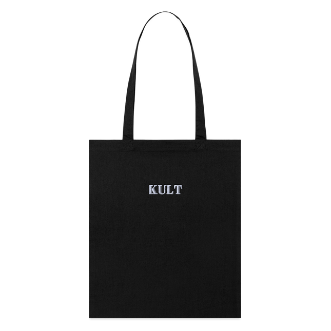 KULT Stoffbeutel - Schwarz