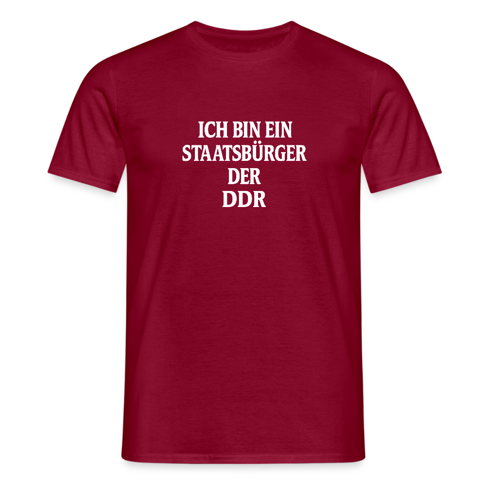 Männer T-Shirt - Ziegelrot