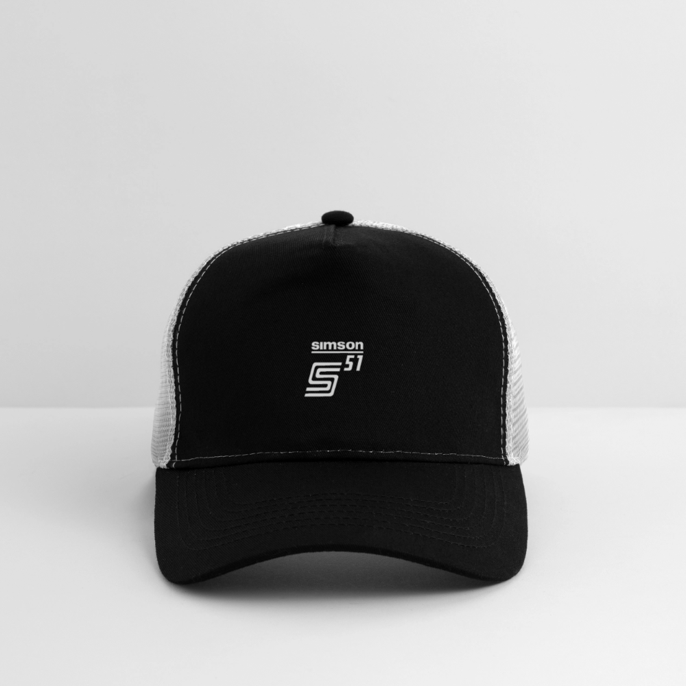 Trucker Cap - Schwarz/Steingrau
