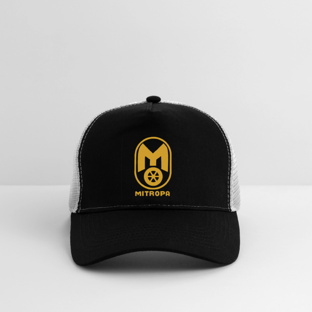 Trucker Cap - Schwarz/Steingrau