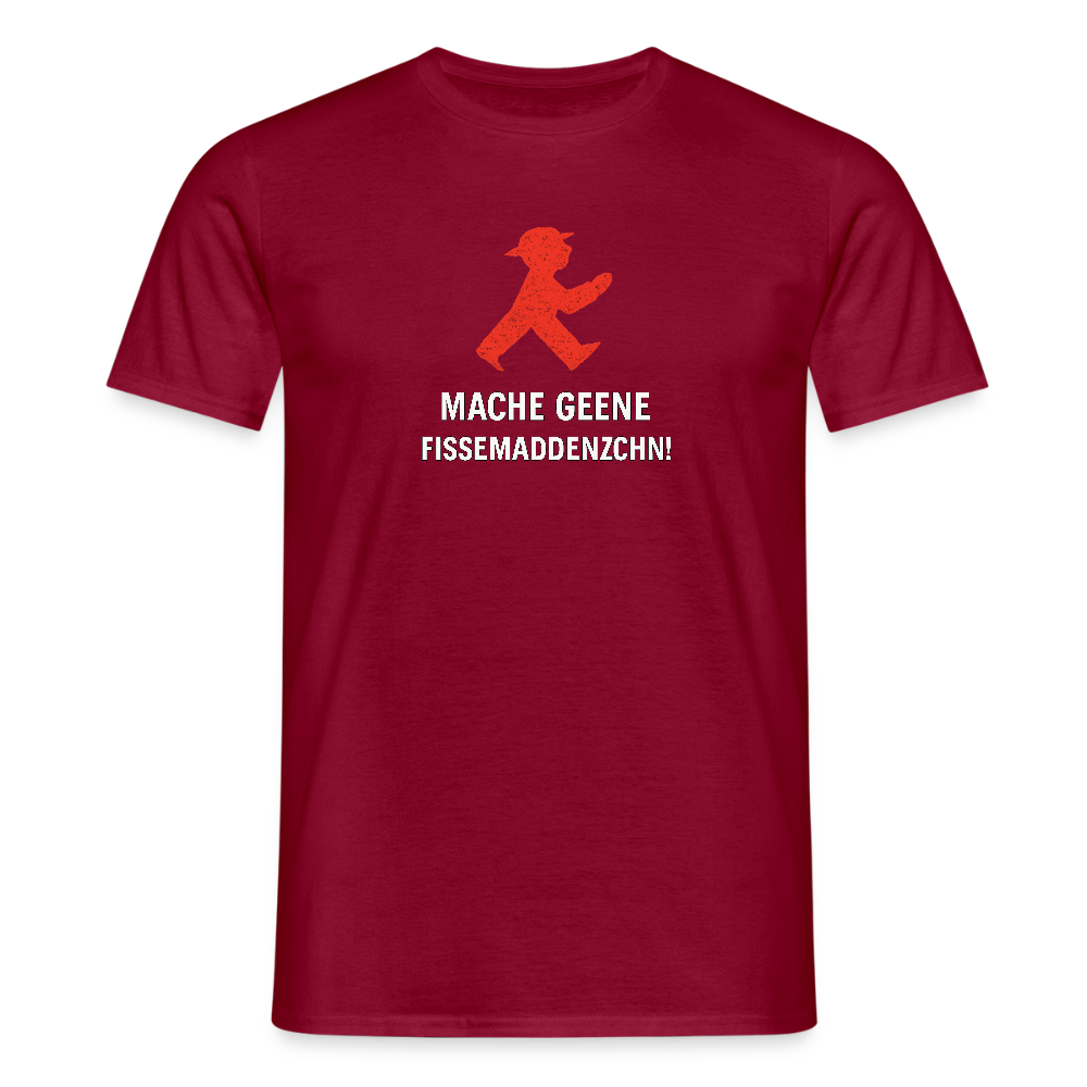 Männer T-Shirt - Ziegelrot