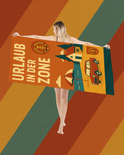 Urlaub in der Zone Handtuch