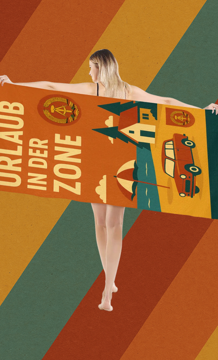 Urlaub in der Zone Handtuch