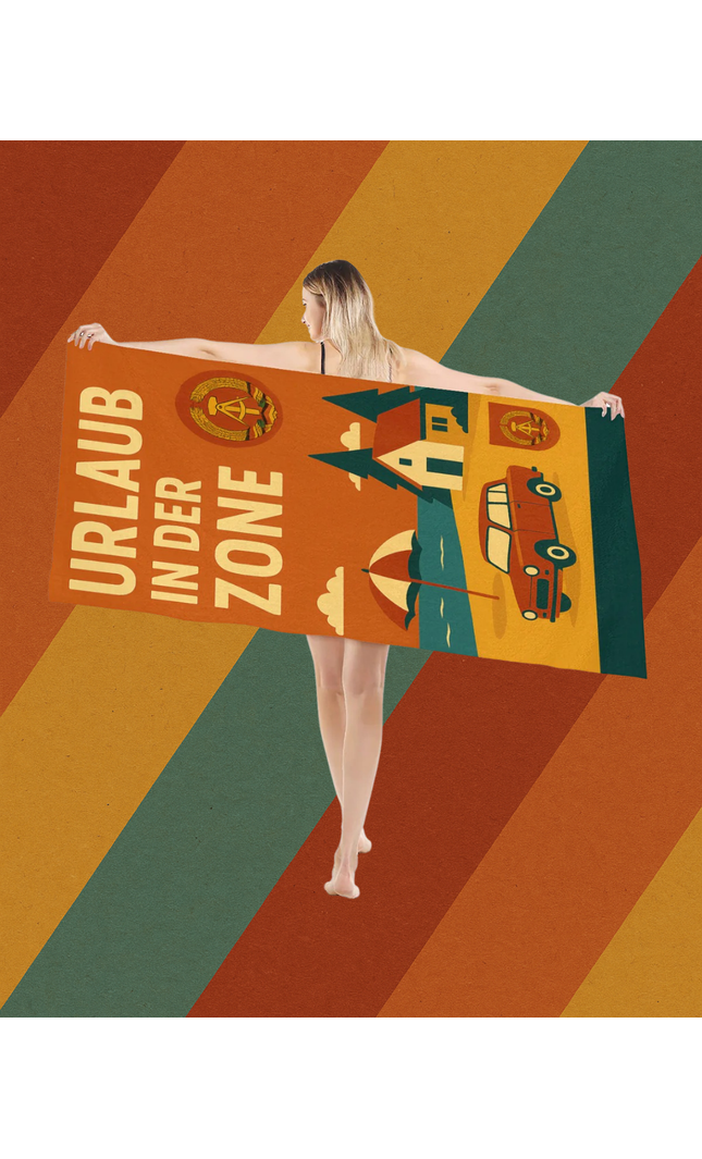 Urlaub in der Zone Handtuch