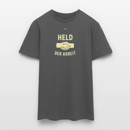 Held der Arbeit – DDR-Ehrentitel zum Anziehen (Unisex Shirt) - charcoal grey