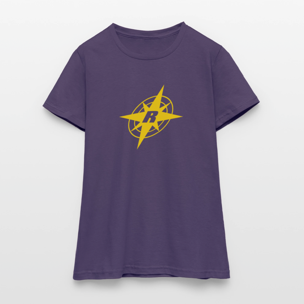 Frauen T-Shirt - Dunkellila