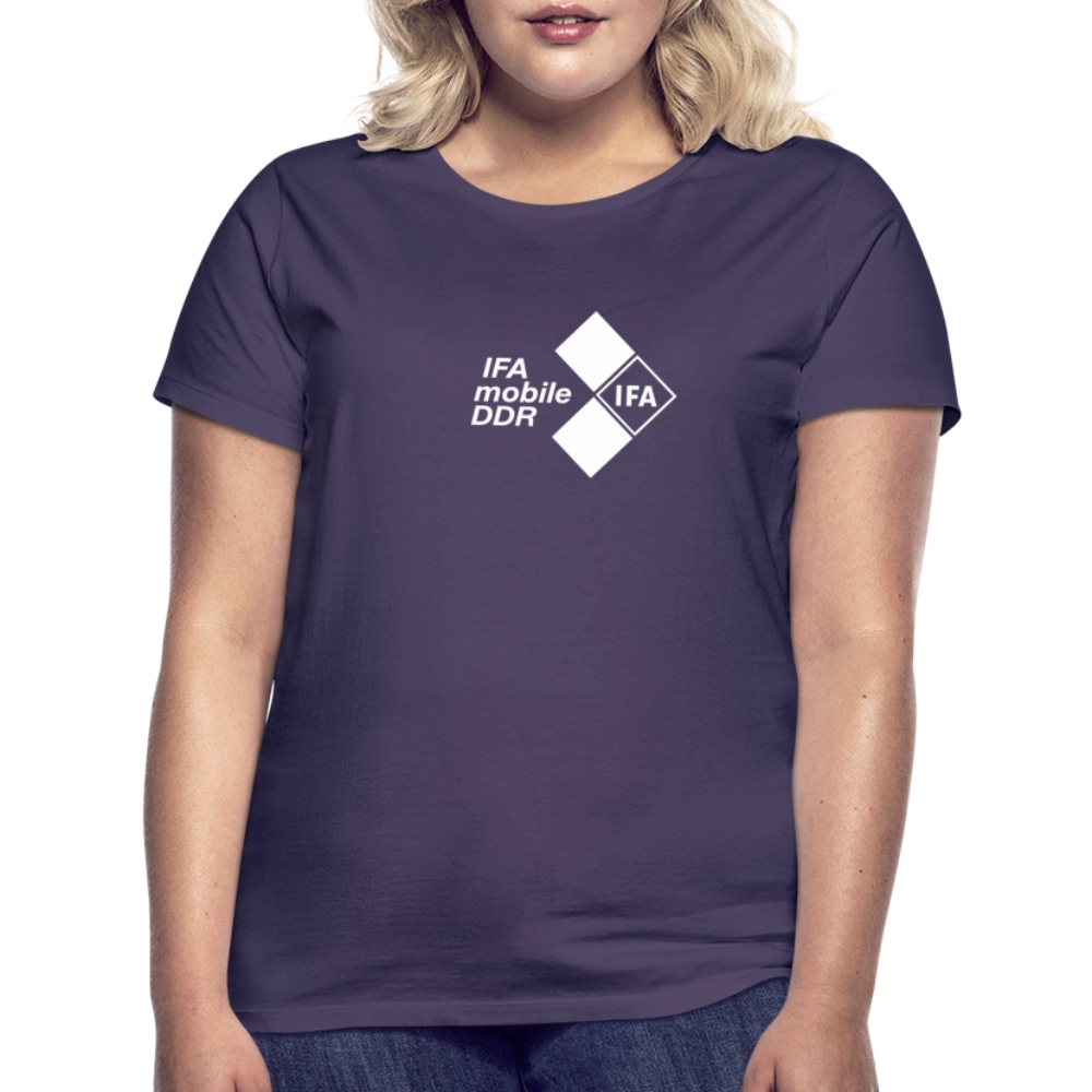 Frauen T-Shirt - Dunkellila