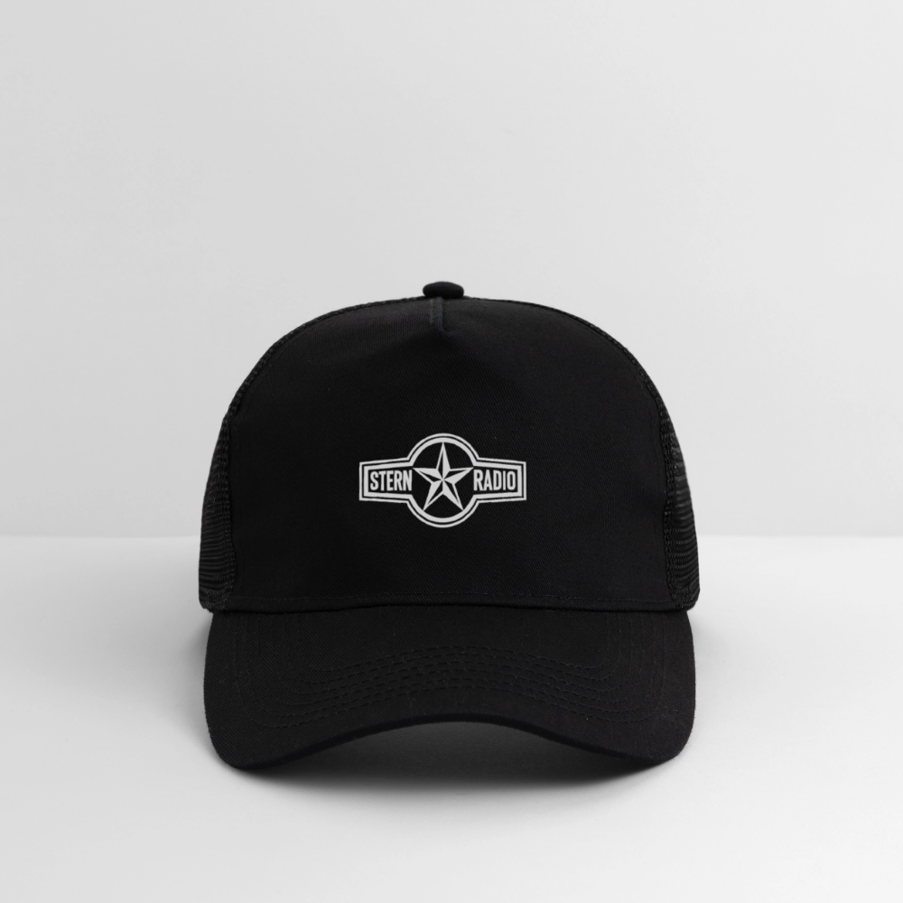 Trucker Cap - Schwarz/Schwarz