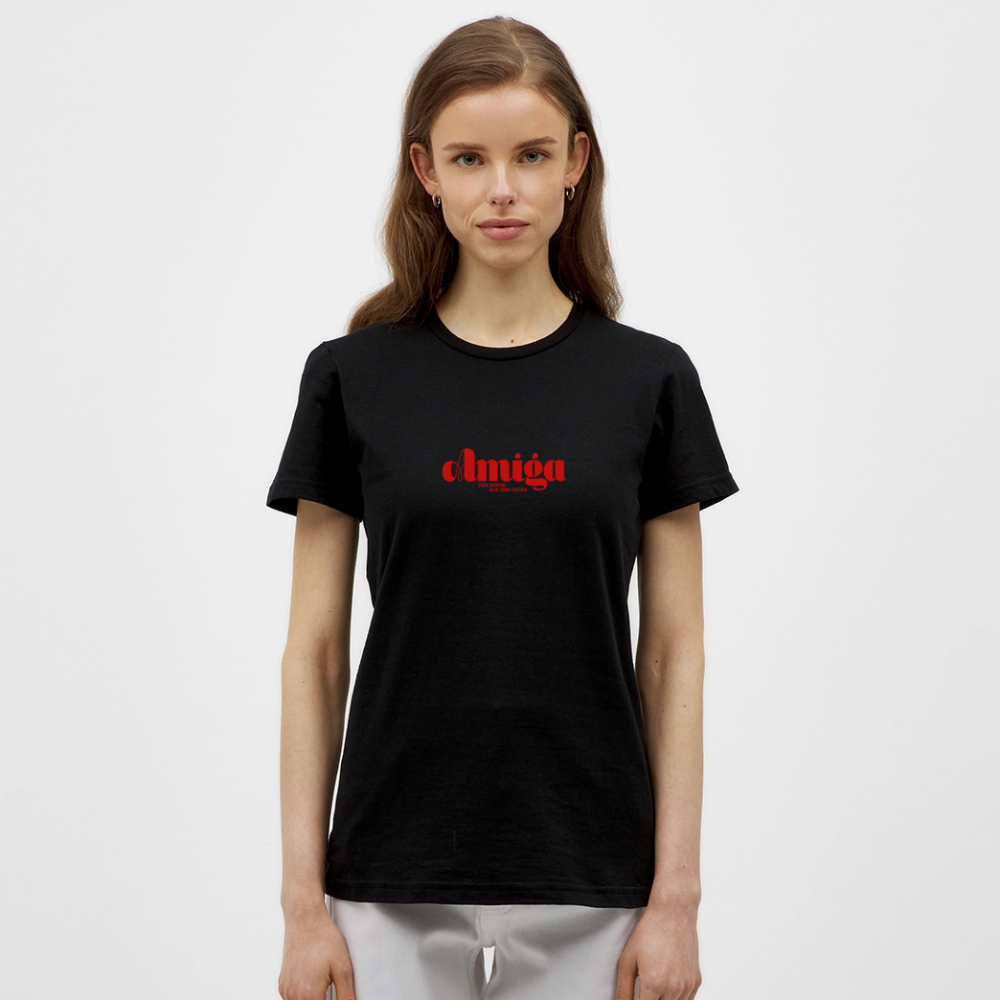 Frauen T-Shirt - Schwarz
