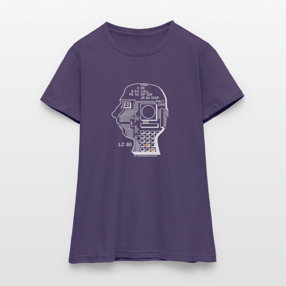 Frauen T-Shirt - Dunkellila